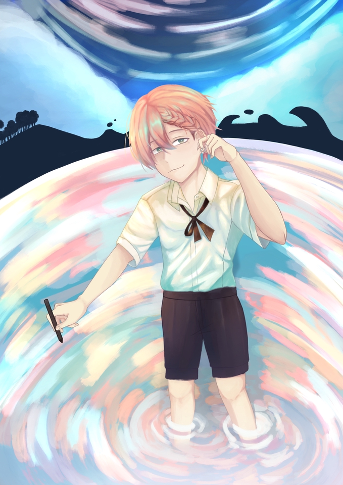 วาดภาพการ์ตูน - รับวาดงานสไตล์อนิเมะ Fanart / OC / Character Design / Chibi - 5