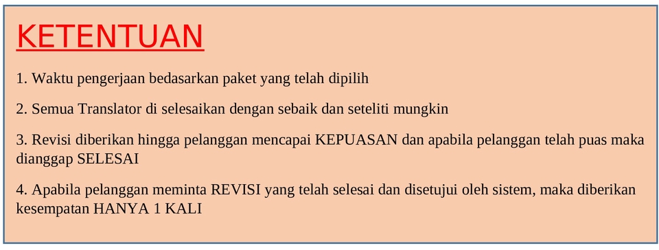 Penerjemahan - (1 Hari Jadi) Your Trusted Profesional Translator --> EN-ID & ID&EN - 3