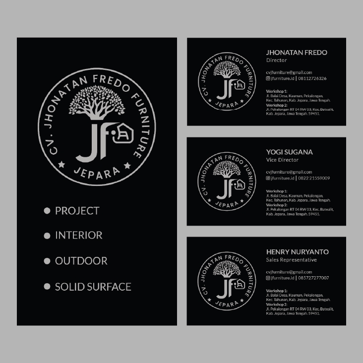 Digital Printing - Desain Kartu Nama/Hang Tag/ID Card - 7