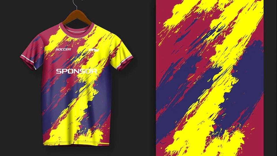 Desain Kaos & Motif - DESIGN JERSEY CUSTOM - 13
