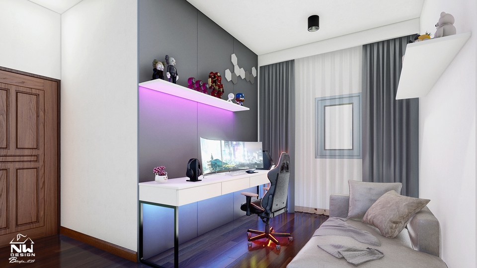 3D Perspective - 3D Perspective Interior Exterior and Video Present - 8