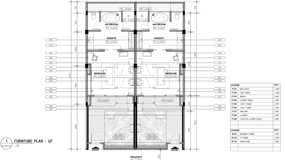 CAD Drawing - Drafter Interior - 1