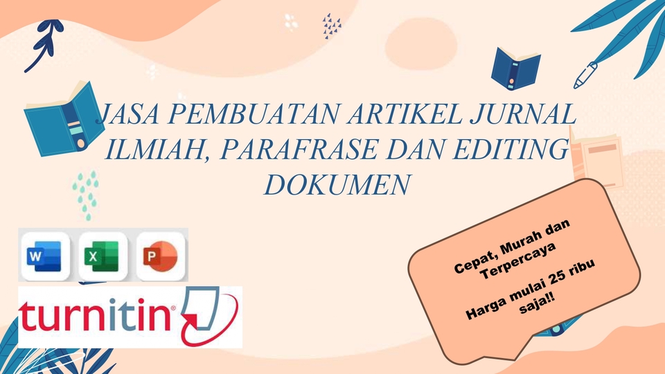 Jasa pengetikan online, pengetikan dokumen, artikel jurnal, makalah, skripsi, proposal, tugas sekolah, tugas kantor, harga murah, terpercaya, mulai 25 ribu saja.