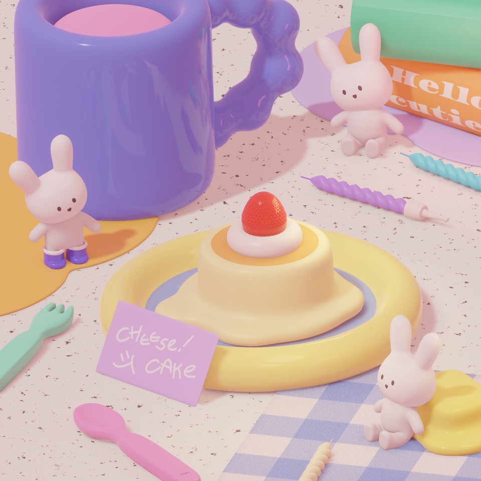 ทำโมเดล 3D - 3D Character / 3D Model / Mascot / Packaging - 3