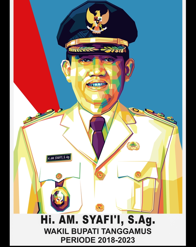 Gambar dan Ilustrasi - Desain WPAP Ilustrasi Portraits - 5