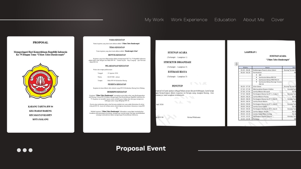 Jasa Lainnya - Surat Undangan Resmi/Perizinan/Proposal Event - 3