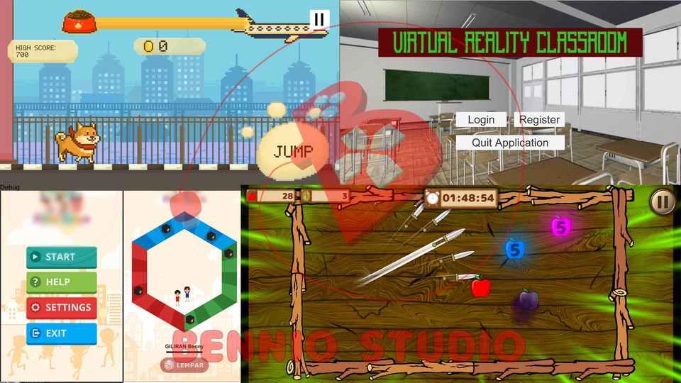 Pembuatan Game - PEMBUATAN GAME (PC/ANDROID) MENGGUNAKAN UNITY3D - 1