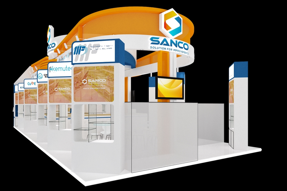 3D & Perspektif - 3D Design Booth Pameran/ Exhibition Booth Berpengalaman  - 6