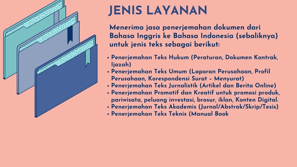 Penerjemahan - MENTERJEMAHKAN BAHASA INDONESEIA KE BAHASA ASING SEPERTI ARTIKEL JURNAL BLOG DAN LAIN SEBAGAINYA - 3