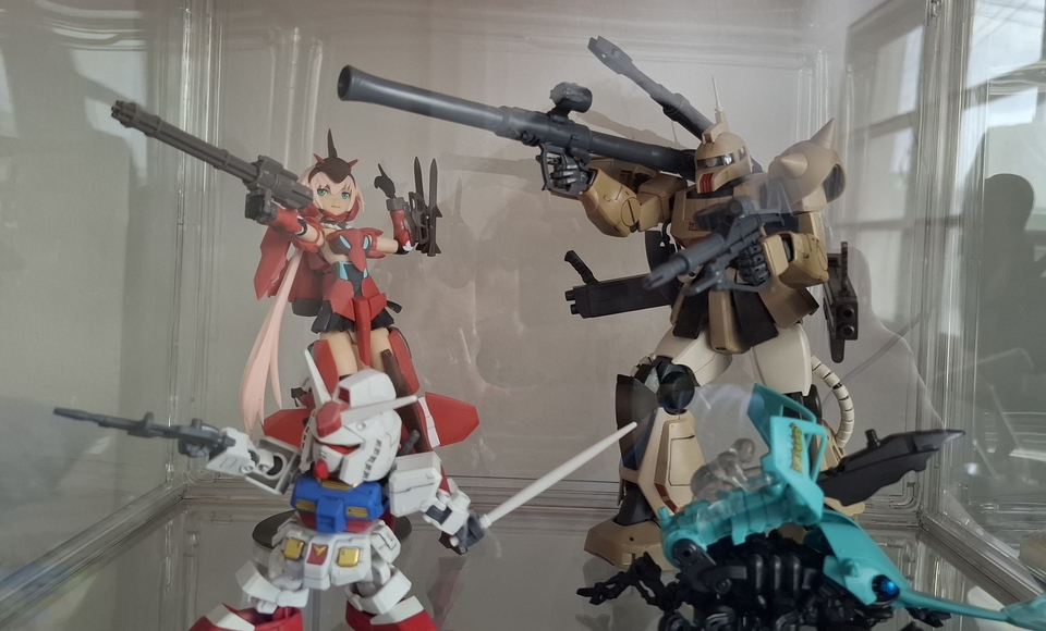 ต่อกันพลา กันดั้ม - รับจ้างต่อกันพลา model sd hg rg mg pg megasize - 7