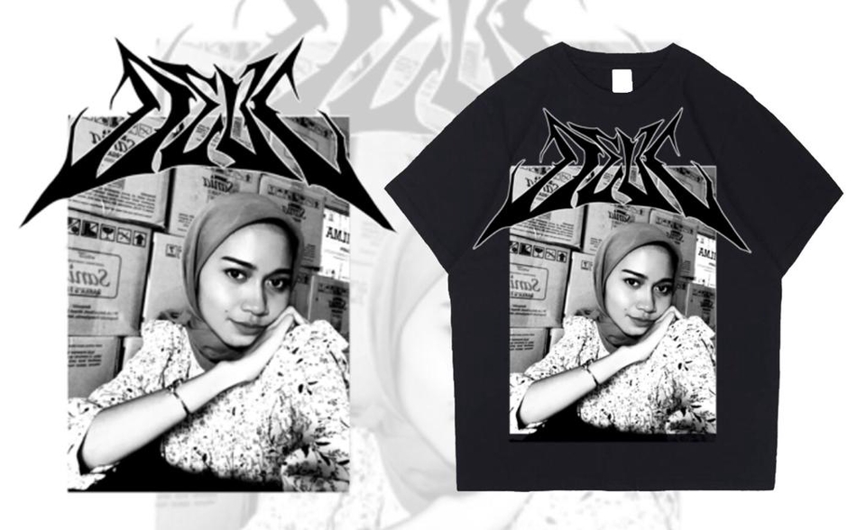 Desain Kaos & Motif - Desain kaos (ilustrasi graffiti latering metal) dan lain-lain - 2