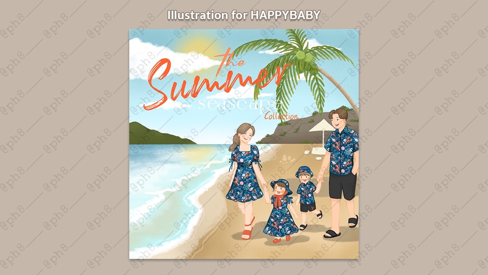 วาดภาพประกอบ - รับวาดภาพประกอบคอนเทนต์ / สื่อการสอน / หนังสือ / ปกเพลง / MV - 11
