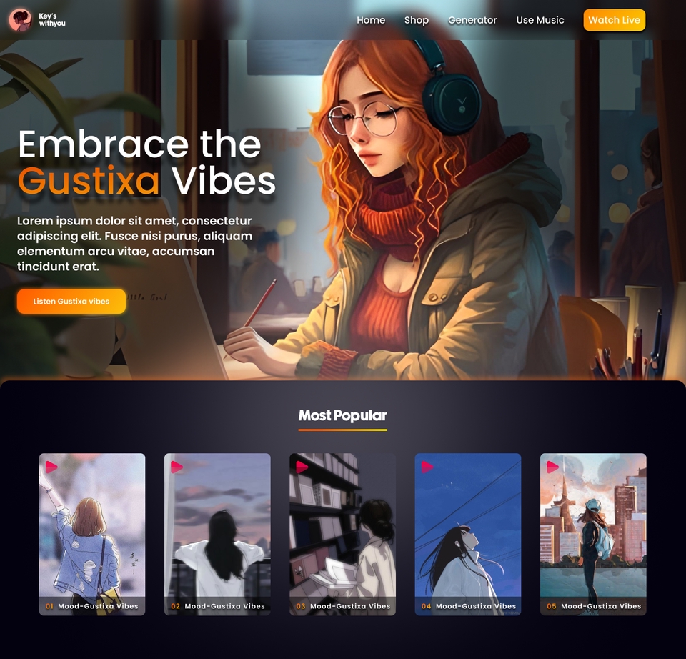UI & UX Design - UIUX MODERN WEBSITE - 4
