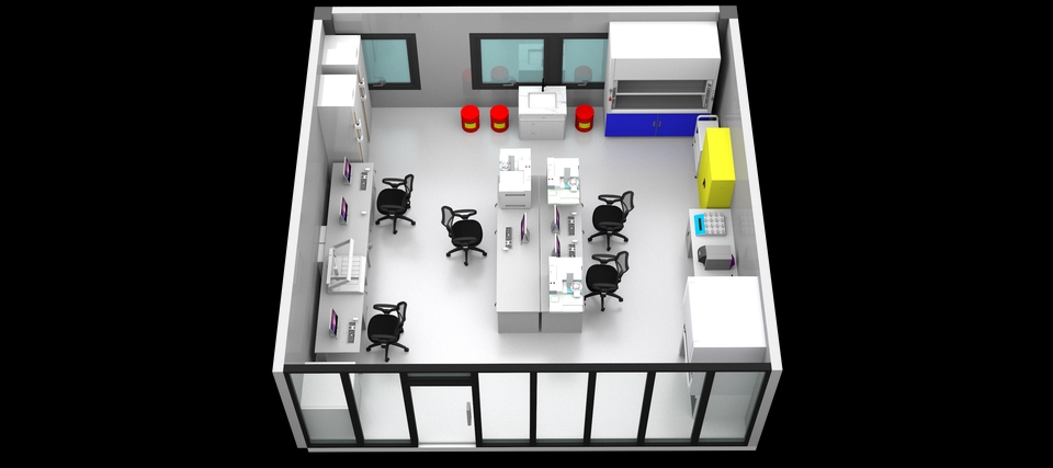 3D & Perspektif - 3D MODEL SISTEM PENDINGIN,CHILLER - 13