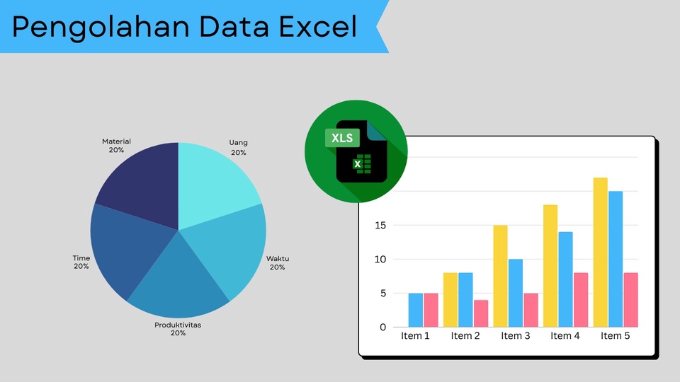 Jasa input data excel, contoh pengolahan data di excel, chart data, pie chart data, chart bar data, diagram excel