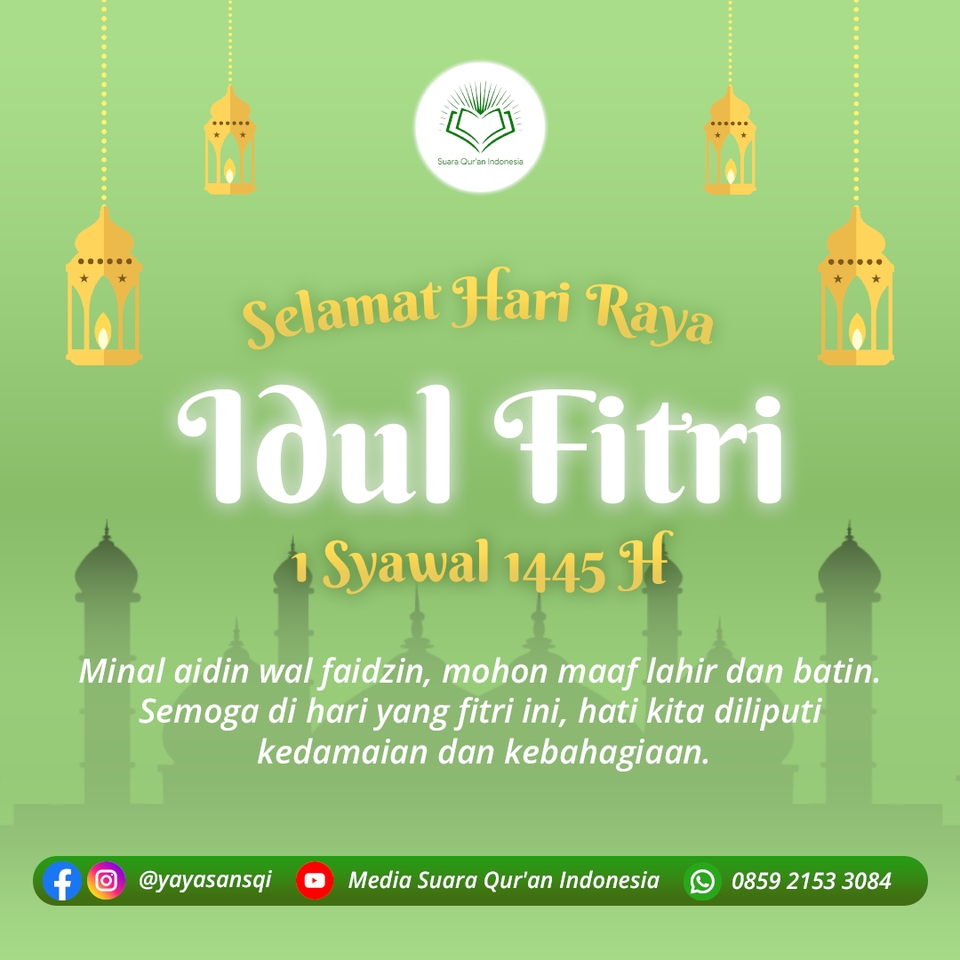Jasa desain banner instagram untuk promo Idul Fitri 1 Syawal 1445 H, desain banner instagram, desain banner online shop, buat banner online, desain banner unik, banner promosi instagram