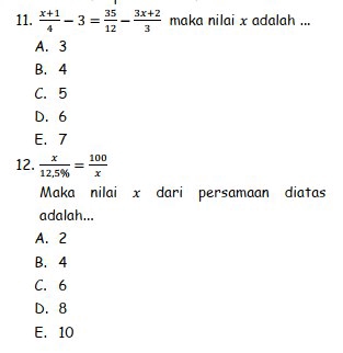 Jasa Lainnya - Jasa Pembuatan Soal dan Pembahasan Ujian Matematika SD / SMP / SMA / UTBK - 5