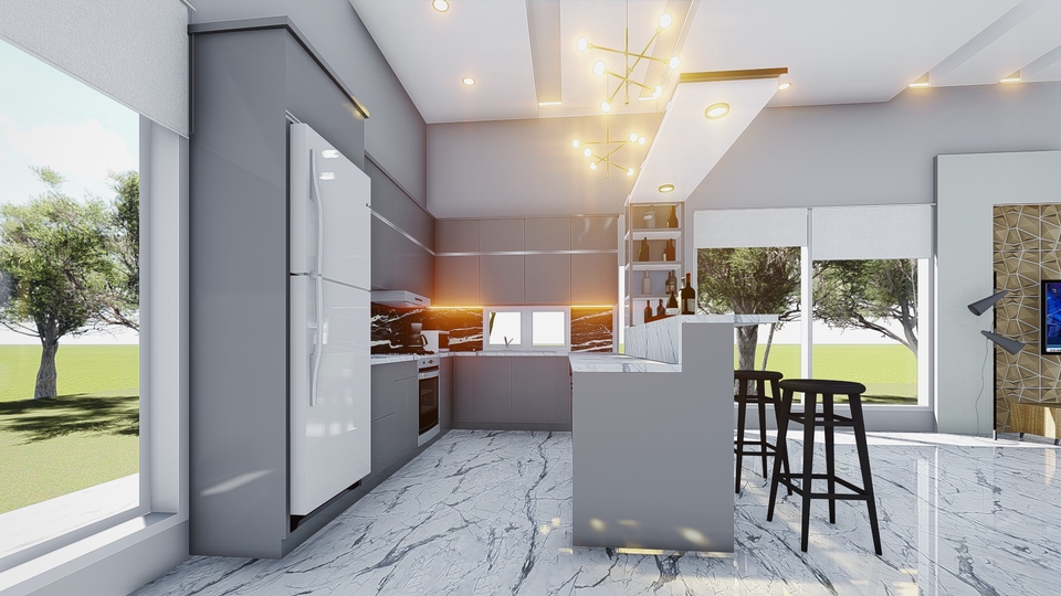 3D & Perspektif - Desain Prespektif 3D dan 2D Arsitektural - 24