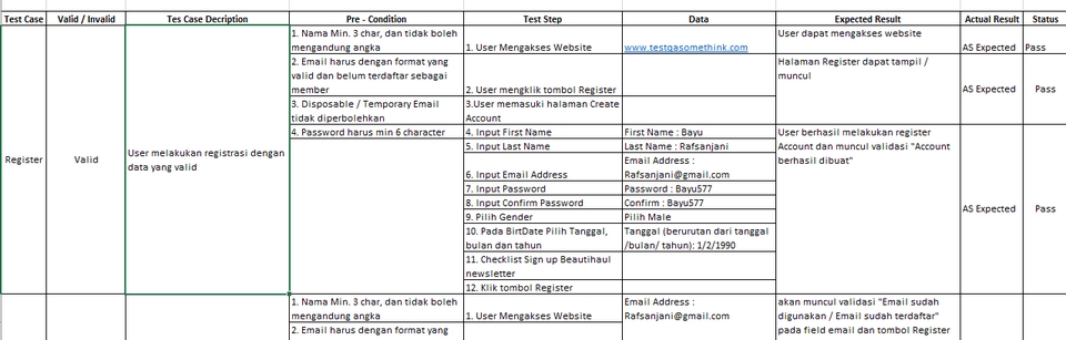 Jasa Lainnya - QA manual tester - 2