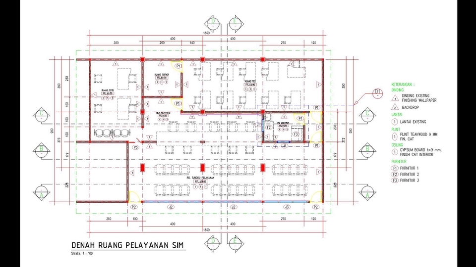 CAD Drawing - CAD Drawing/Gambar Kerja AutoCAD Arsitektur, Struktur, Mekanikal Elektrikal - 12