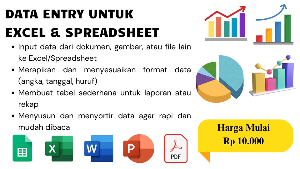 Jasa Input Berbagai Jenis Data Entry Online - Jasa Entry Data Akurat dan Rapi untuk Excel/Spreadsheet