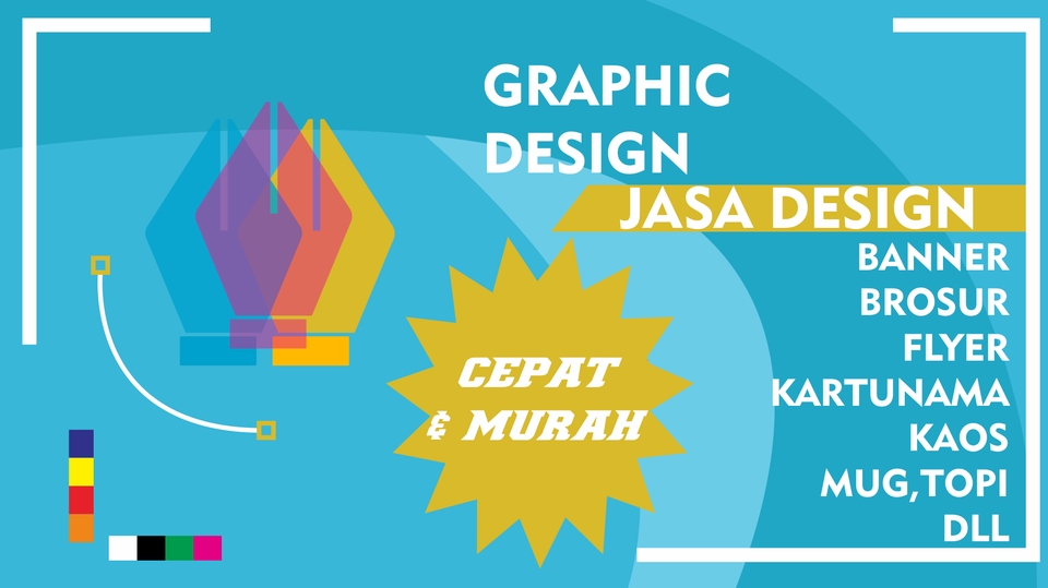 Digital Printing - Design Graphic murah dan cepat - 1