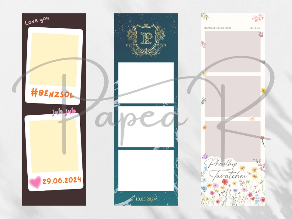 ทำ Giveaway - ออกแบบ PhotoBooth , Photo Frame ต่างๆ งานEvent, Wedding, Birthday ออกแบบงานไว งานสวย - 9