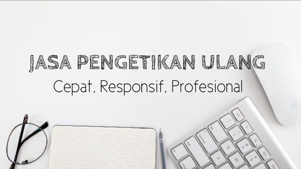 JASA PENGETIKAN CEPAT (1 HARI JADI)