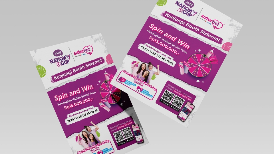 Desain Flyer, Brosur, Banner, Spanduk, Kartu Nama, dll