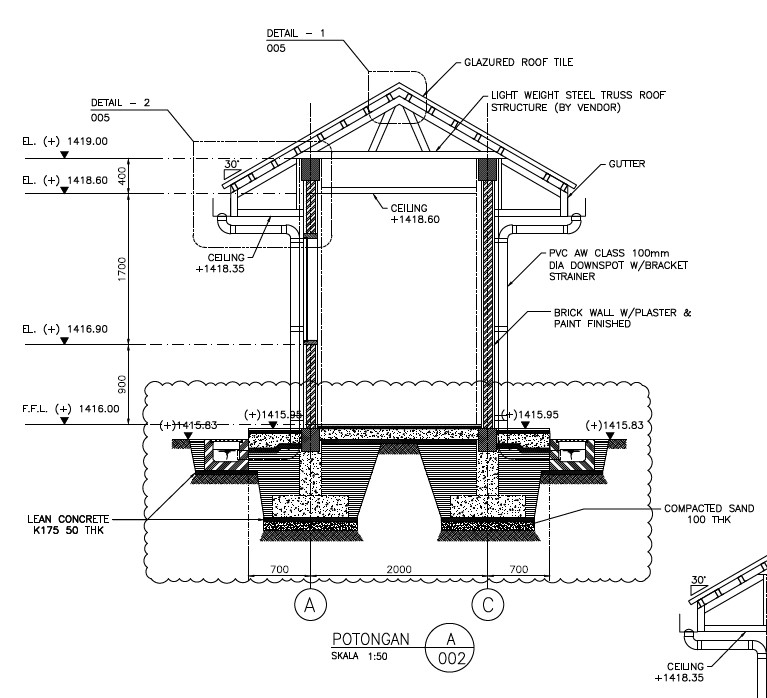 CAD Drawing - GAMBAR IMB, AS BUILT DRAWING, AS PLAN DRAWING & REDRAWING - 10