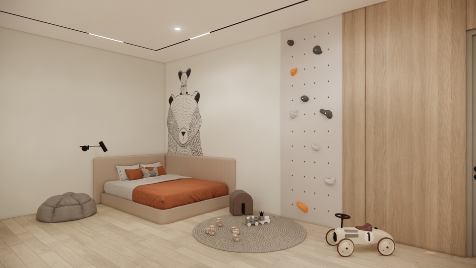 Jasa desain interior ruang anak dengan tema minimalis dan modern. Desain interior rumah jasa desain interior rumah minimalis jasa desain interior 3d desain interior 3d jasa arsitek jasa gambar 3d desain interior apartemen jasa desain interior