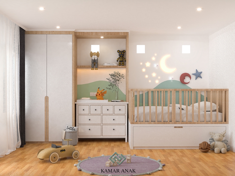 3D & Perspektif - Desain Interior 3D + Rendering dan Animasi - 8