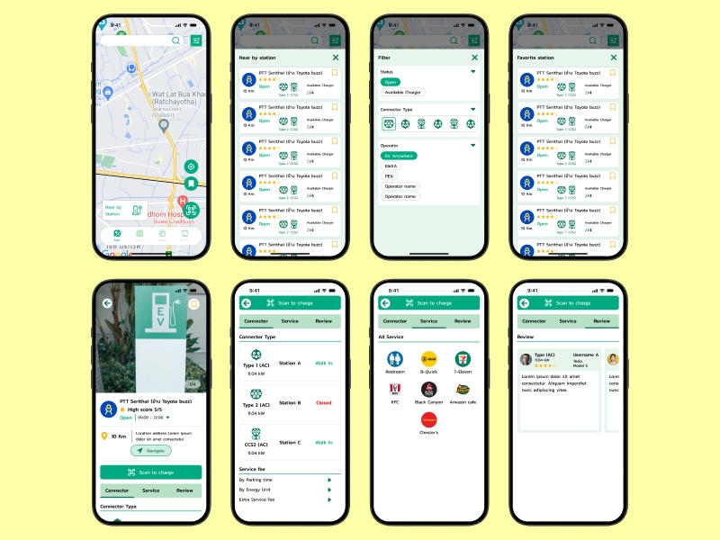 รับออกแบบแอพพลิเคชั่น ออกแบบ UI/UX หน้าจอ แอพพลิเคชั่น มือถือ เว็บไซต์