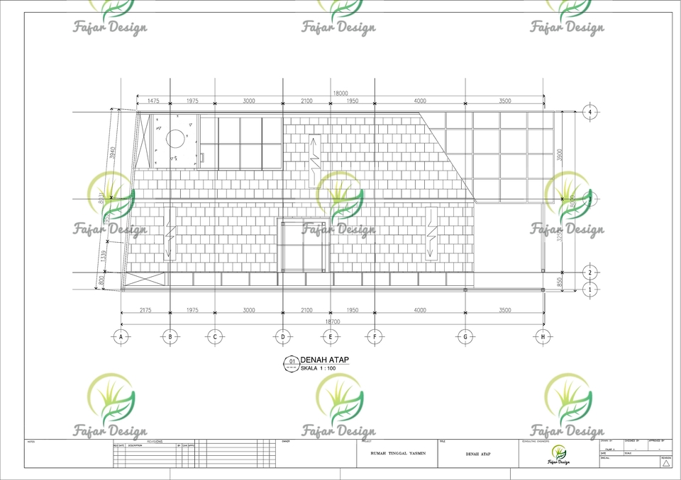 CAD Drawing - Redraw Bangunan Atau Gambar Kerja Dalam Bentuk 2D - 15