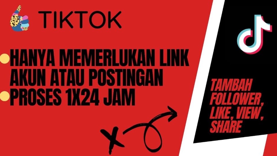 Jasa Like & Tambah Follower Tiktok Aktif & Permanen - Jasa penambah like view dan followers tiktok