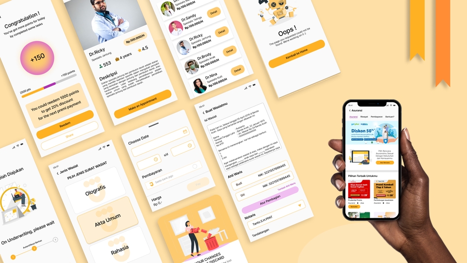 UI & UX Design - Jasa Perancangan UI/UX Design Mobile dan Website ( Murah dan Berkualitas! ) - 8