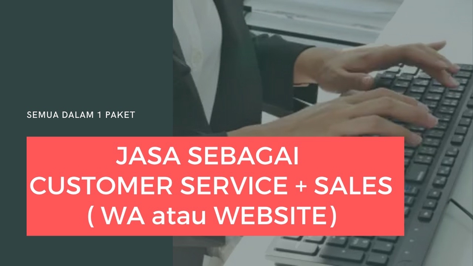 Jasa Admin Online Shop Shopee, Tokopedia, Lazada dan Lainnya - Jasa Customer Service dan Penjualan
