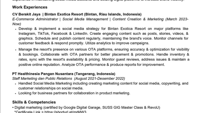 Jasa pembuatan cv, contoh cv untuk desainer freelance, cv desainer web, cv freelance desainer, cv profesional, desain cv menarik, contoh curriculum vitae.