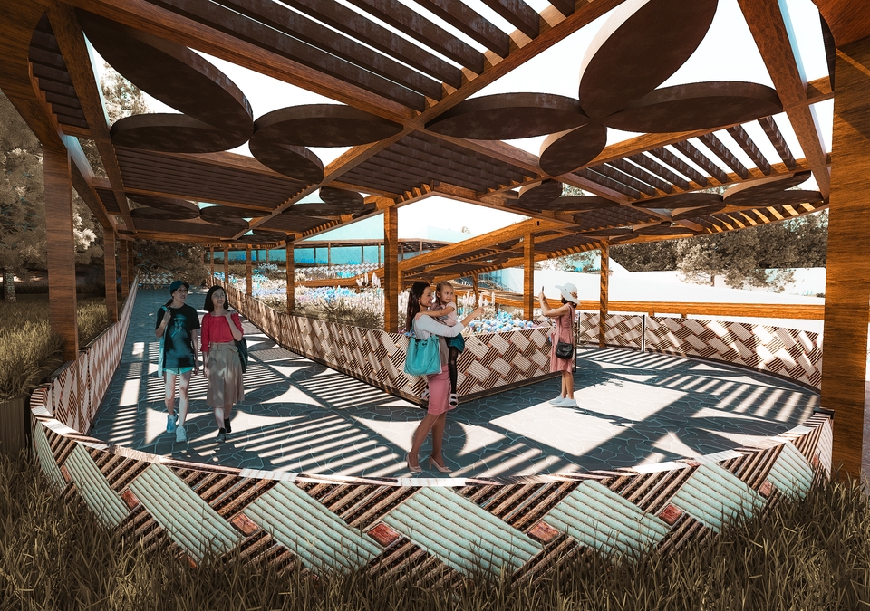 Jasa Desain Exterior 3D: Render Cafe Minimalis Modern