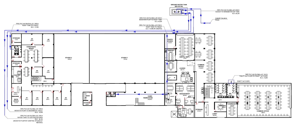 CAD Drawing - GAMBAR IMB, AS BUILT DRAWING, AS PLAN DRAWING & REDRAWING - 5