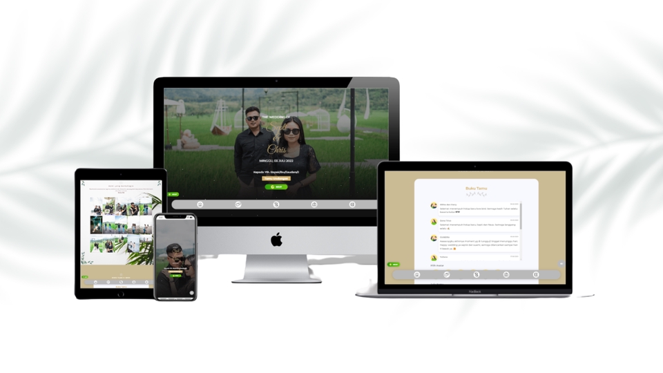 Web Development - Desain Undangan Pernikahan Digital - 2