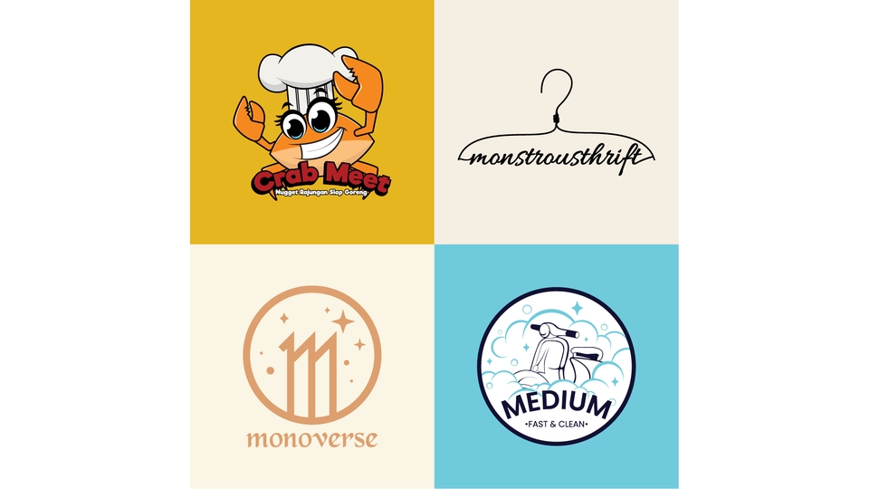 Logo - Desain Logo Unik dan Kreatif, BOLEH REVISI - 15