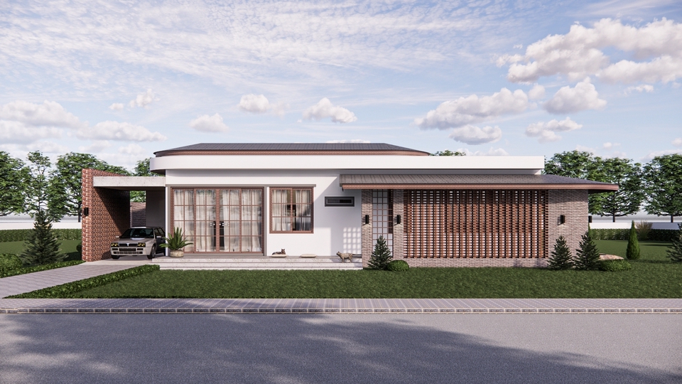 3D Perspective - รับออกแบบและเขียนแบบ 3D Perspective Interior & Built-in / Architect - 23