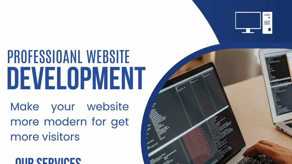 Jasa pembuatan website profesional dan modern untuk meningkatkan pengunjung website Anda.
