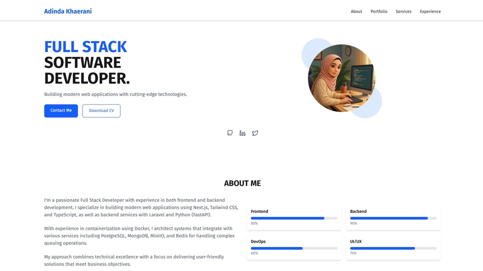 Jasa Pembuatan Website Terbaik dan Profesional - Fullstack Web Development with Next, Laravel, or FastAPI