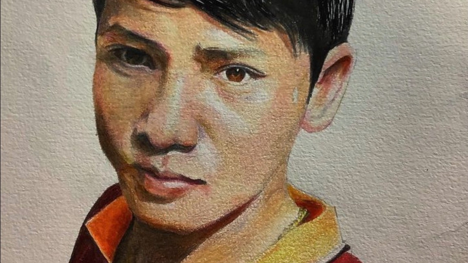 วาดภาพเหมือน Portrait - วาดภาพสีไม้ portrait คน สัตว์ ธรรมชาติ - 1