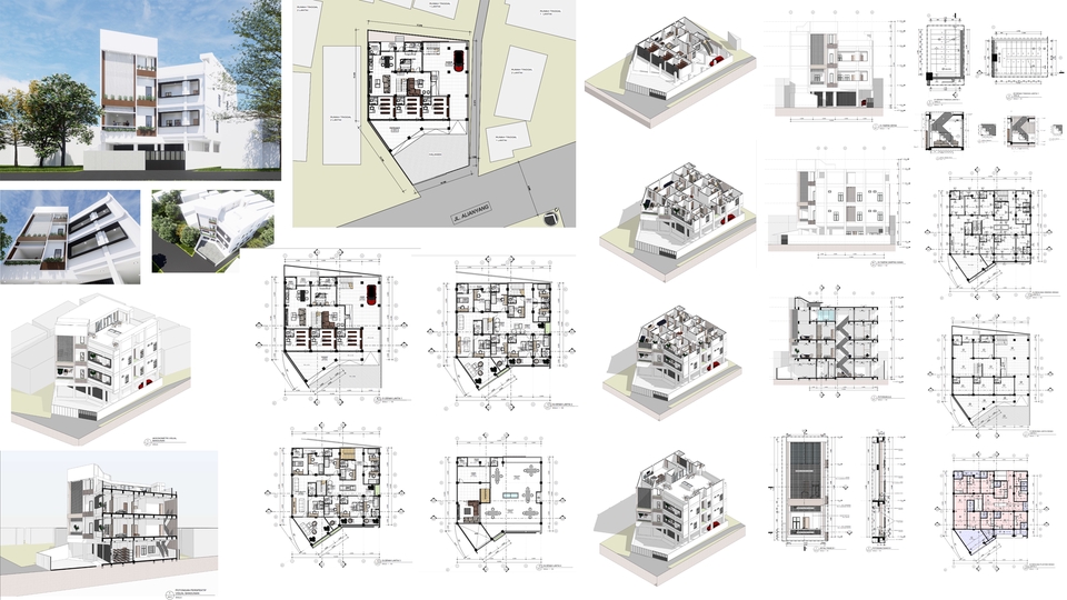 CAD Drawing - Jasa drafting DED (Gambar Kerja) BIM Revit Modeling Arsitektur - 3