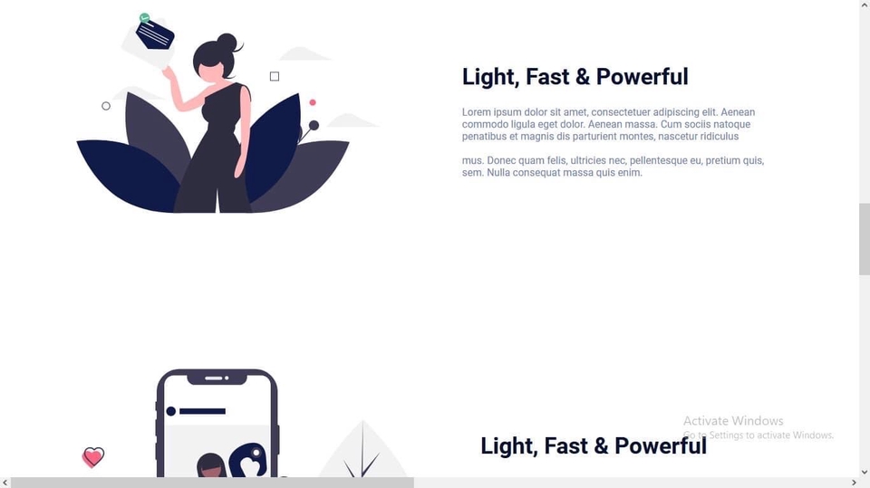 Web Development - Convert figma ,PS to HTML CSS and javascript - 3