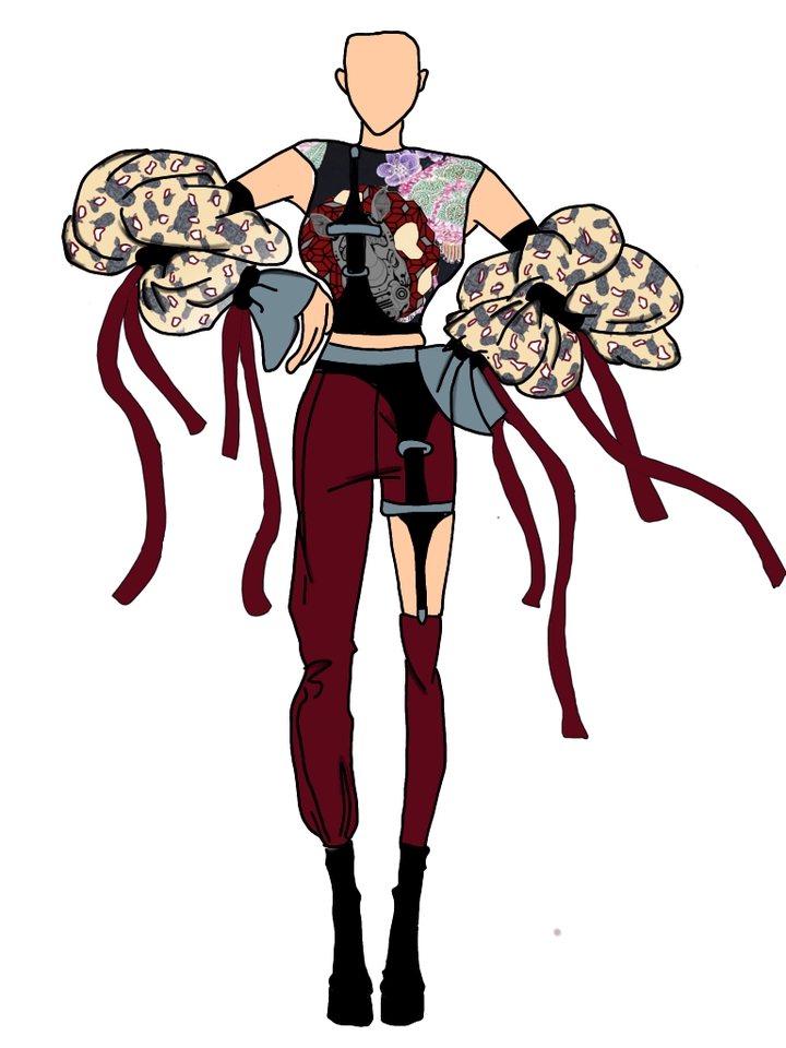 Desain Kaos & Motif - Design Busana Ilustrasi - 10