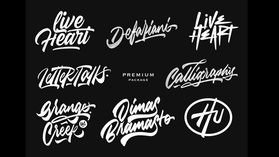 Logo - DESIGN SEMUA JENIS LOGO (LETTERING, TYPOGRAPHY, CAFE, FASHION, DLL) - 1